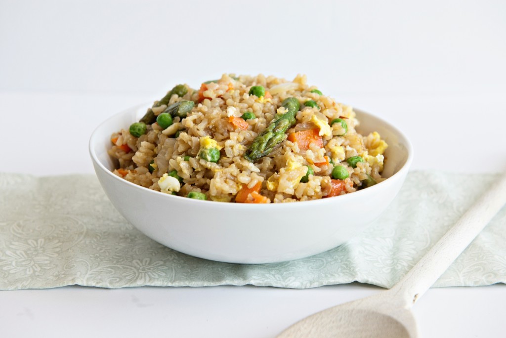 Fried Rice 101: Spring Veggie Fried Rice 